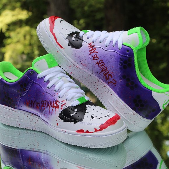 Nike Air Force 1 Low Joker Custom Men’s Size 8.5 - Picture 14 of 16